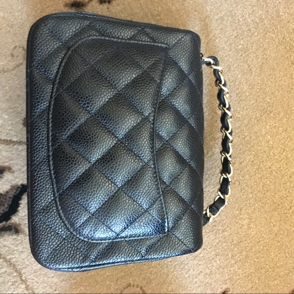 💯Chanel Brand New! mini square caviar 🔱 - Picture 4 of 5